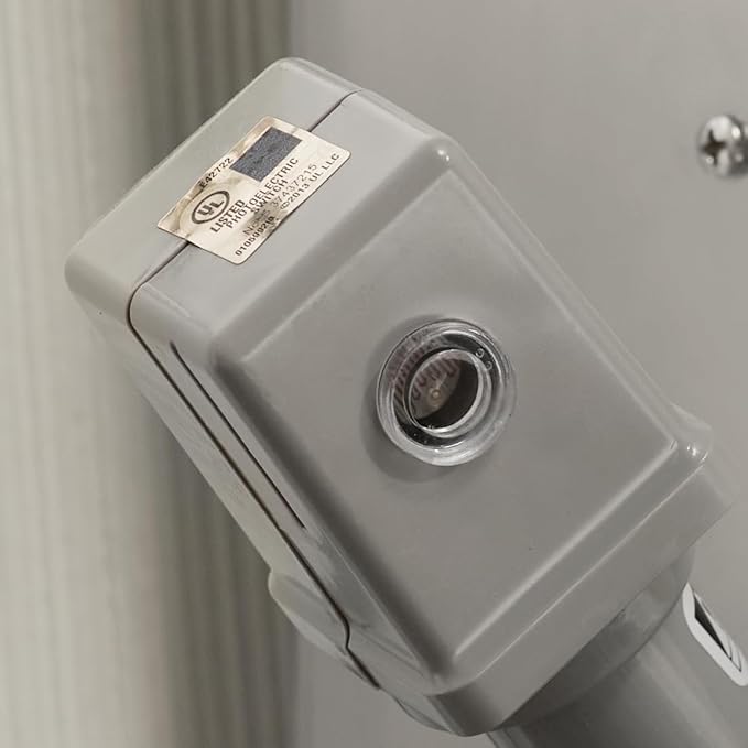 Kichler Plug-In Photocell, Lighting Sensor Compatible with Kichler Transformers, (4.25" H x 2" W x 2" L), 15565BK