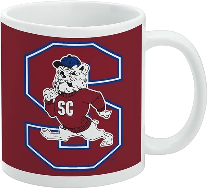 South Carolina State Primary Logo Ceramic Coffee Mug, Novelty Gift Mugs for Coffee, Tea and Hot Drinks, 11oz, White