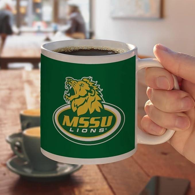 Missouri Southern State University Primary Logo Ceramic Coffee Mug, Novelty Gift Mugs for Coffee, Tea and Hot Drinks, 11oz, White