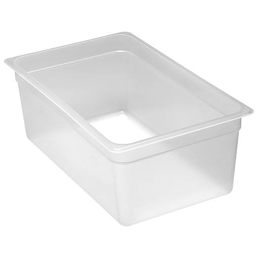 Cambro Food/Beverage Storage Container, Standard, Translucent