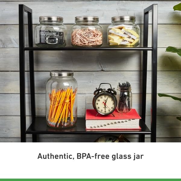 Ball Decorative Glass Mason Jar Variation (128 Ounce (Pack of 4))