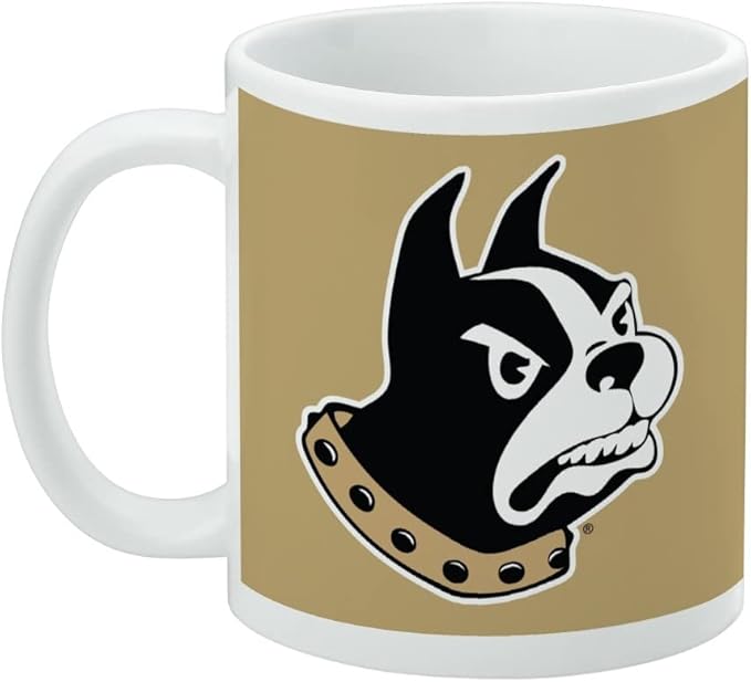 Wofford College Primary Logo Ceramic Coffee Mug, Novelty Gift Mugs for Coffee, Tea and Hot Drinks, 11oz, White