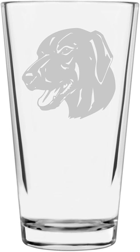 Cao de Castro Laboreiro Custom Personalized Dog Themed Etched All Purpose 16oz Pint Glass