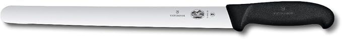 Victorinox Fibrox 12-Inch Slicing Knife with Straight Edge and Black Handle