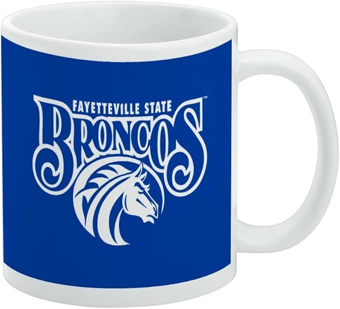 Fayetteville State Primary Logo Ceramic Coffee Mug, Novelty Gift Mugs for Coffee, Tea and Hot Drinks, 11oz, White