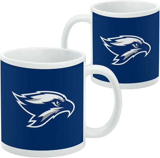 Broward College Primary Logo Ceramic Coffee Mug, Novelty Gift Mugs for Coffee, Tea and Hot Drinks, 11oz, White