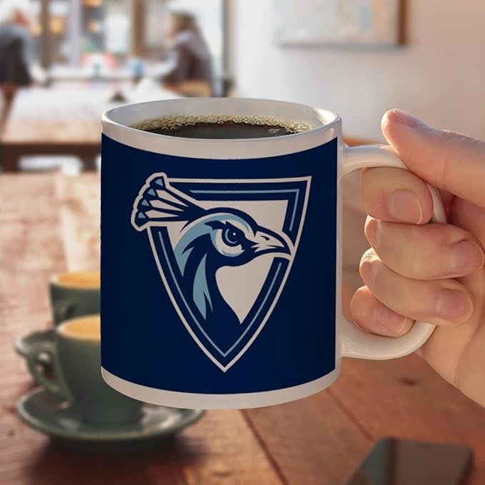 Upper Iowa University Primary Logo Ceramic Coffee Mug, Novelty Gift Mugs for Coffee, Tea and Hot Drinks, 11oz, White