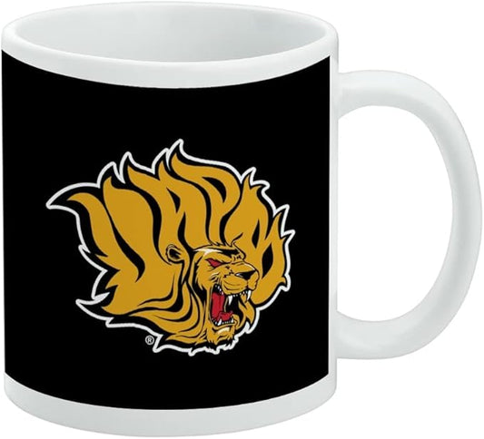 Arkansas at Pine Bluff Primary Logo Ceramic Coffee Mug, Novelty Gift Mugs for Coffee, Tea and Hot Drinks, 11oz, White