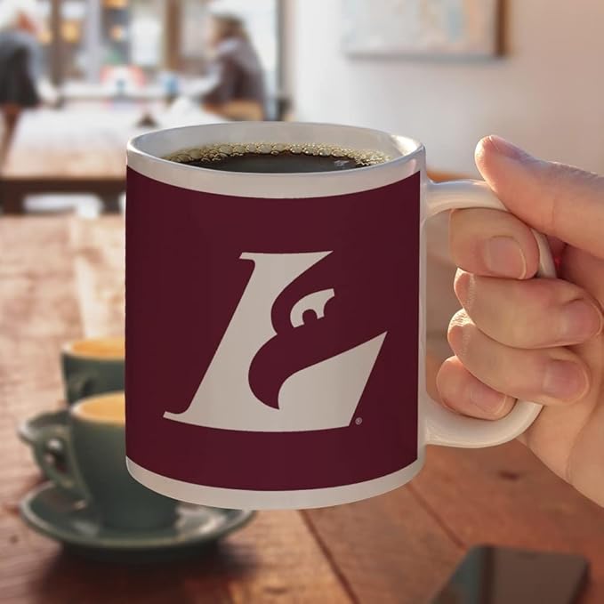 University of Wisconsin - La Crosse University Primary Logo Ceramic Coffee Mug, Novelty Gift Mugs for Coffee, Tea and Hot Drinks, 11oz, White