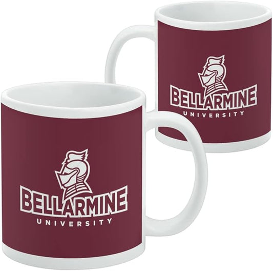Bellarmine University Primary Logo Ceramic Coffee Mug, Novelty Gift Mugs for Coffee, Tea and Hot Drinks, 11oz, White