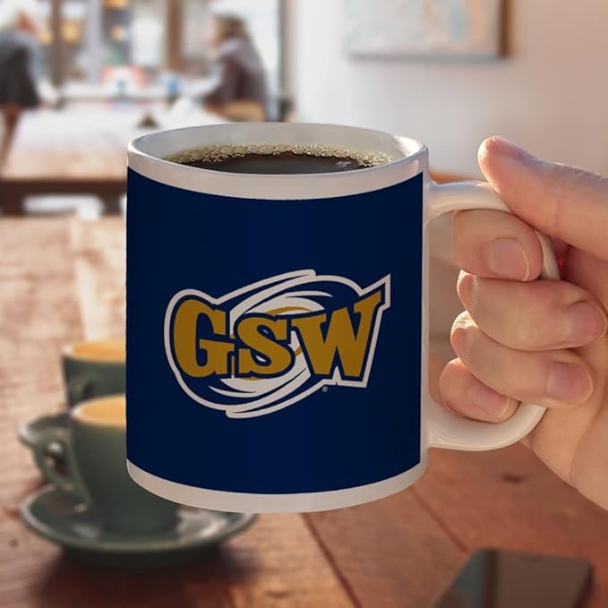 Georgia Southwestern State University Primary Logo Ceramic Coffee Mug, Novelty Gift Mugs for Coffee, Tea and Hot Drinks, 11oz, White