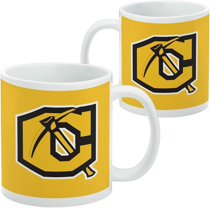 Cameron University Primary Logo Ceramic Coffee Mug, Novelty Gift Mugs for Coffee, Tea and Hot Drinks, 11oz, White