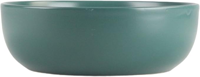 10 Strawberry Street Wazee Matte Coupe Dinnerware Set, 16 pc, Emerald Green