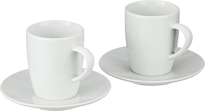 JURA Coffee Cups & Saucers, Cups, Coffee, Set of 2, 66499