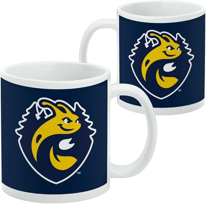 University of California-Santa Cruz Primary Logo Ceramic Coffee Mug, Novelty Gift Mugs for Coffee, Tea and Hot Drinks, 11oz, White