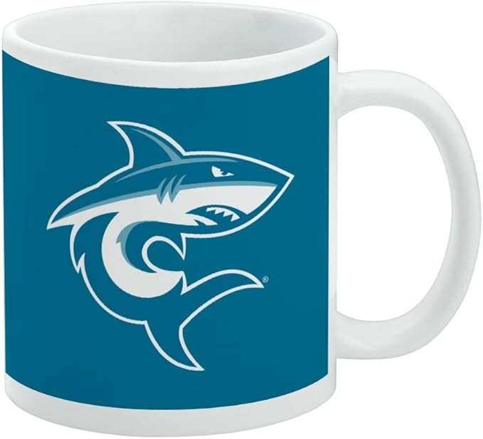 Hawaii Pacific University Primary Logo Ceramic Coffee Mug, Novelty Gift Mugs for Coffee, Tea and Hot Drinks, 11oz, White