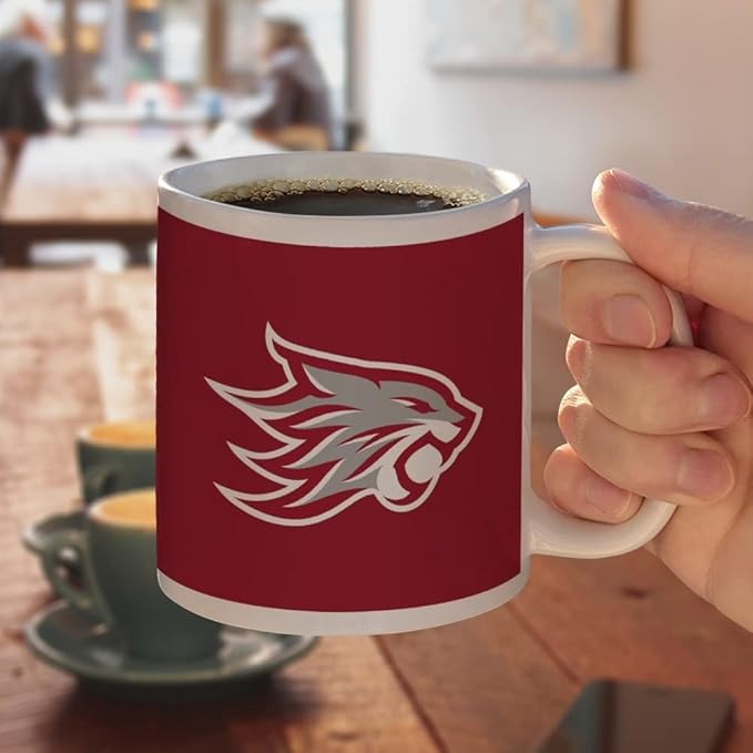 California State University Chico Primary Logo Ceramic Coffee Mug, Novelty Gift Mugs for Coffee, Tea and Hot Drinks, 11oz, White