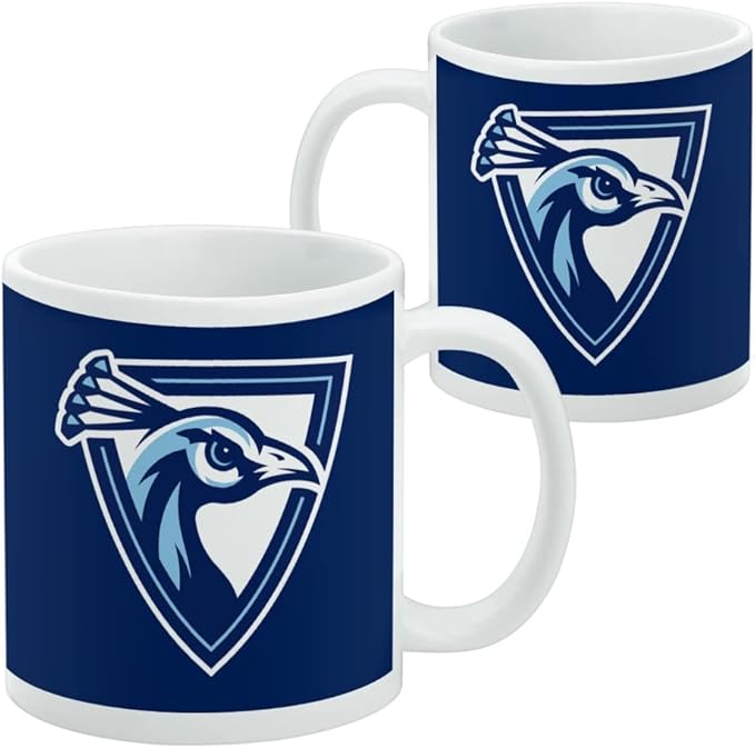 Upper Iowa University Primary Logo Ceramic Coffee Mug, Novelty Gift Mugs for Coffee, Tea and Hot Drinks, 11oz, White