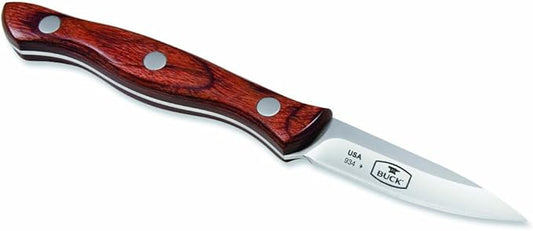 Buck Knives Kitchen 2 3/4-Inch Cutlery Paring Knife with Rosewood Handle (2.75 x 1.75 x 10, Rosewood)