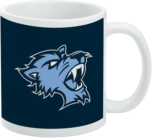 Baruch College Primary Logo Ceramic Coffee Mug, Novelty Gift Mugs for Coffee, Tea and Hot Drinks, 11oz, White
