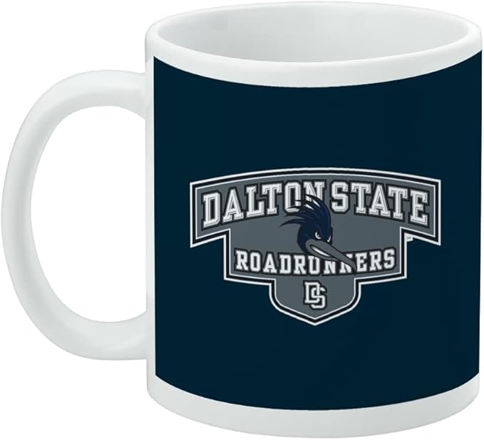 Dalton State College Primary Logo Ceramic Coffee Mug, Novelty Gift Mugs for Coffee, Tea and Hot Drinks, 11oz, White