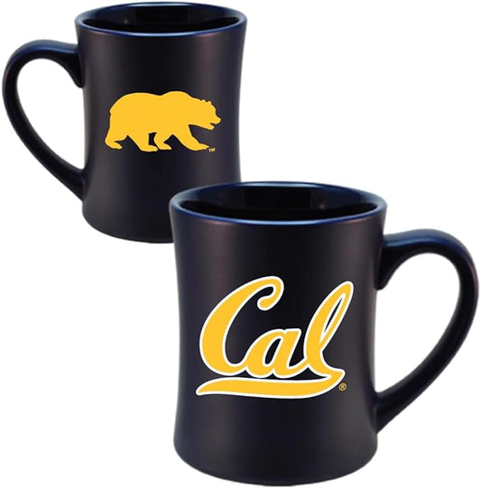 California Golden Bears Ceramic 16oz Sculpted Mug – Official Team Logo Coffee Cup – Handwash Recommended – Individually Boxed