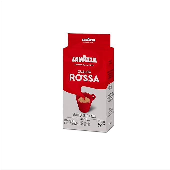 LAVAZZA Qualita Rossa Brick Coffee, 8.8 OZ