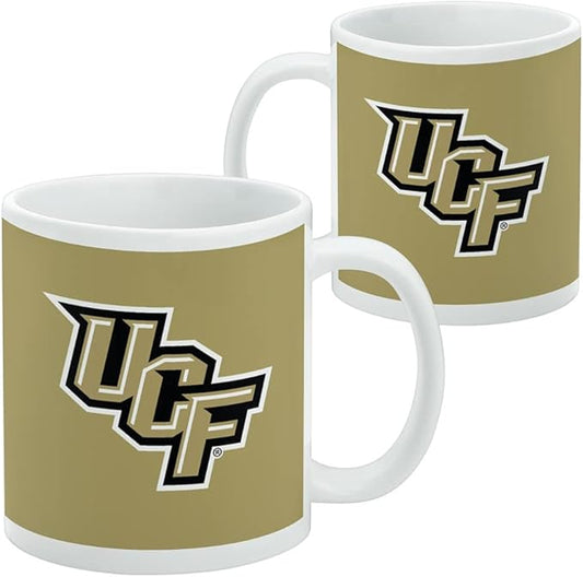 Central Florida Primary Logo Ceramic Coffee Mug, Novelty Gift Mugs for Coffee, Tea and Hot Drinks, 11oz, White
