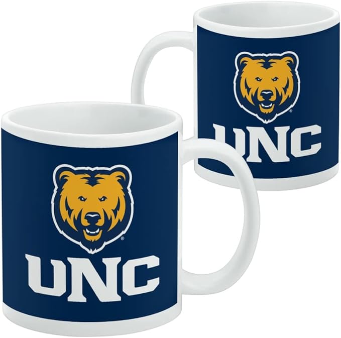 Northern Colorado Primary Logo Ceramic Coffee Mug, Novelty Gift Mugs for Coffee, Tea and Hot Drinks, 11oz, White