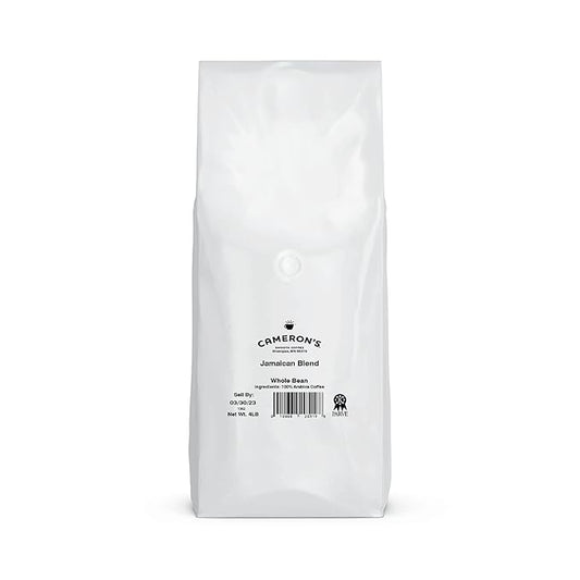 Cameron's Coffee Roasted Whole Bean Coffee, Jamaica Blend, 4 Pound