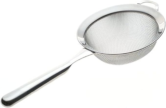 Norpro, 5" KRONA Stainless Steel Double Mesh Strainer, 5", as shown