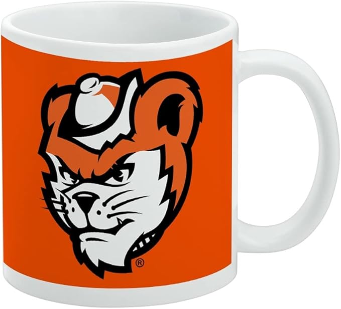 Sam Houston State Bearkats Logo Ceramic Coffee Mug, Novelty Gift Mugs for Coffee, Tea and Hot Drinks, 11oz, White