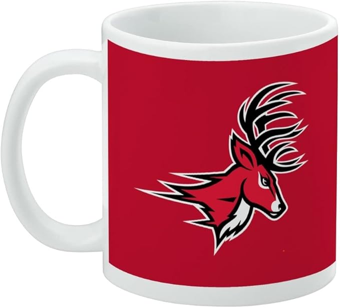 Fairfield University Primary Logo Ceramic Coffee Mug, Novelty Gift Mugs for Coffee, Tea and Hot Drinks, 11oz, White