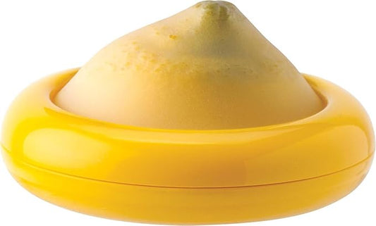 Joie Fresh Stretch Pod Lemon Storage Container, Silicone Food Saver, Keeps Leftover Produce Flavorful and Firm in Fridge, Reusable Kitchen Gadget, Dishwasher Safe, BPA-Free