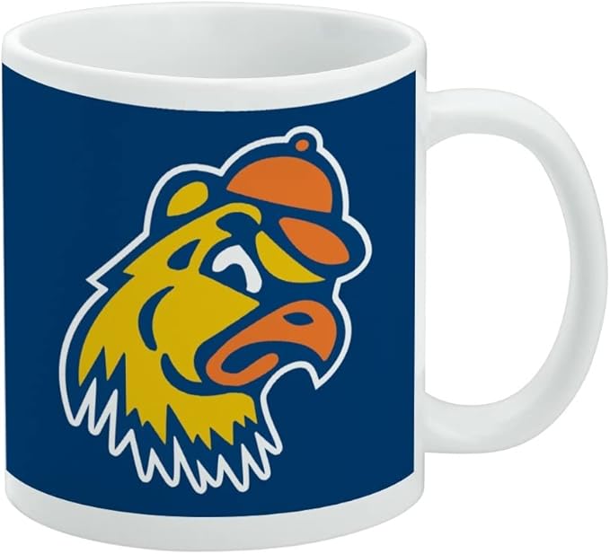 Trinity College Primary Logo Ceramic Coffee Mug, Novelty Gift Mugs for Coffee, Tea and Hot Drinks, 11oz, White