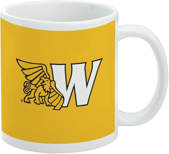 Missouri Western State University Primary Logo Ceramic Coffee Mug, Novelty Gift Mugs for Coffee, Tea and Hot Drinks, 11oz, White