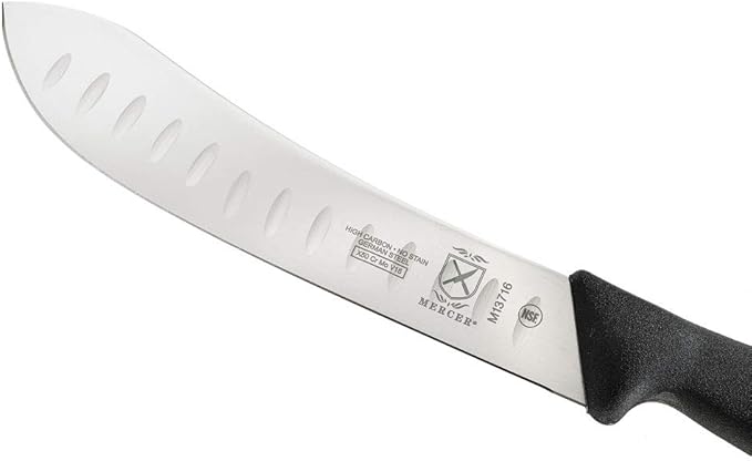 Mercer Culinary BPX M13716 Granton Edge American Butcher Knife, 8-Inch