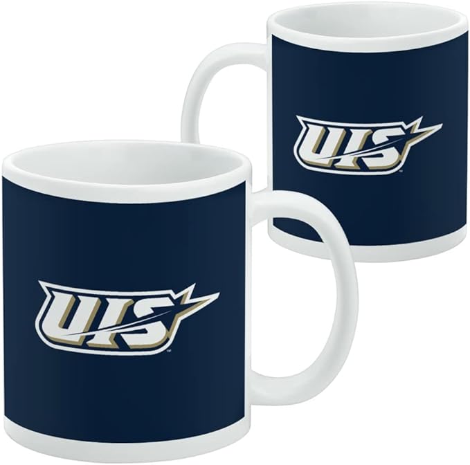 University of Illinois Springfield Primary Logo Ceramic Coffee Mug, Novelty Gift Mugs for Coffee, Tea and Hot Drinks, 11oz, White