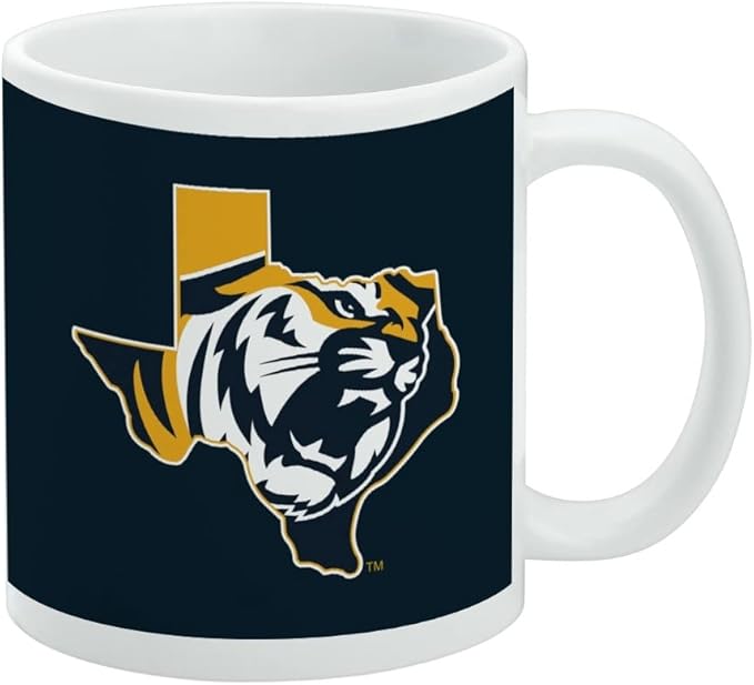 East Texas Baptist University Primary Logo Ceramic Coffee Mug, Novelty Gift Mugs for Coffee, Tea and Hot Drinks, 11oz, White