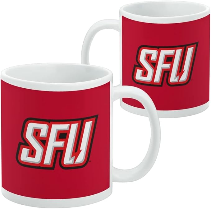 Saint Francis University Primary Logo Ceramic Coffee Mug, Novelty Gift Mugs for Coffee, Tea and Hot Drinks, 11oz, White