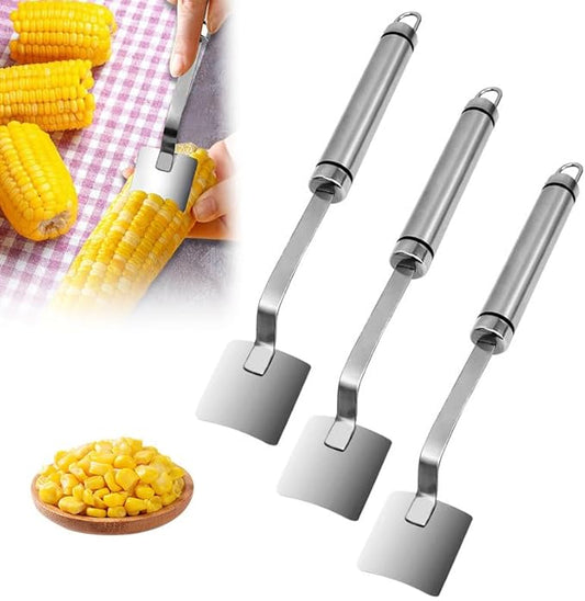 Upgraded Corn Peeler, 2024 New Stainless Steel Corn Cob Stripper Tool Corn Thresher from the Cob, Kitchen Gadget