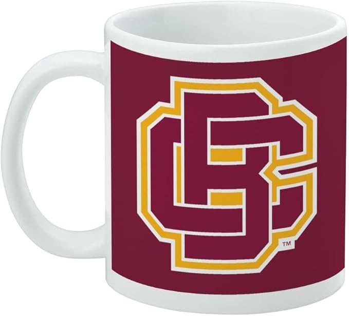 Bethune-Cookman University Primary Logo Ceramic Coffee Mug, Novelty Gift Mugs for Coffee, Tea and Hot Drinks, 11oz, White
