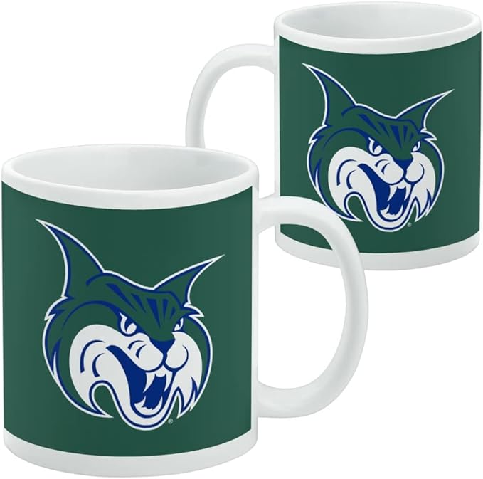 Georgia College Primary Logo Ceramic Coffee Mug, Novelty Gift Mugs for Coffee, Tea and Hot Drinks, 11oz, White