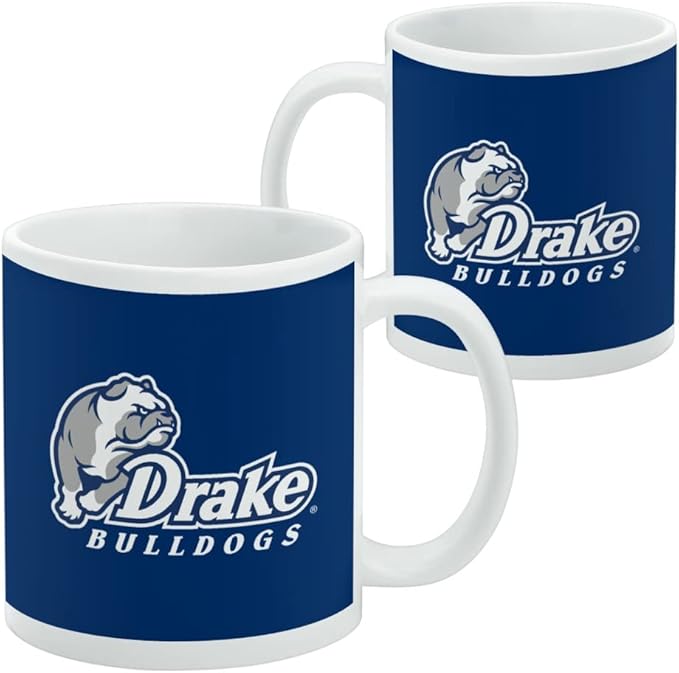 Drake Primary Logo Ceramic Coffee Mug, Novelty Gift Mugs for Coffee, Tea and Hot Drinks, 11oz, White