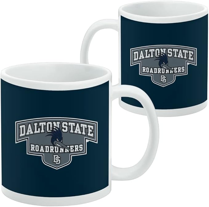 Dalton State College Primary Logo Ceramic Coffee Mug, Novelty Gift Mugs for Coffee, Tea and Hot Drinks, 11oz, White