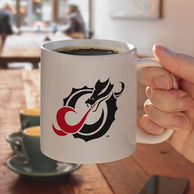 Minnesota State University Moorhead Primary Logo Ceramic Coffee Mug, Novelty Gift Mugs for Coffee, Tea and Hot Drinks, 11oz, White