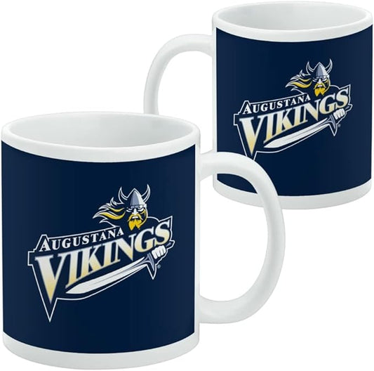 Augustana University Primary Logo Ceramic Coffee Mug, Novelty Gift Mugs for Coffee, Tea and Hot Drinks, 11oz, White