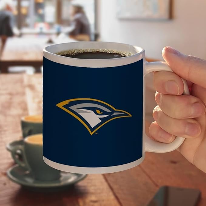 University of Tennessee at Chattanooga Primary Logo Ceramic Coffee Mug, Novelty Gift Mugs for Coffee, Tea and Hot Drinks, 11oz, White