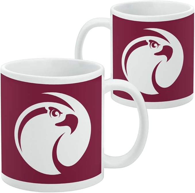 Seattle Pacific University Primary Logo Ceramic Coffee Mug, Novelty Gift Mugs for Coffee, Tea and Hot Drinks, 11oz, White
