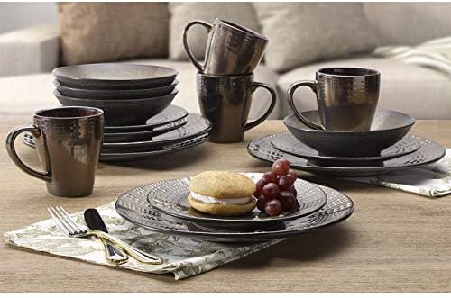 Gourmet Basics by Mikasa Verona 16-Piece Dinnerware Set, Service for 4